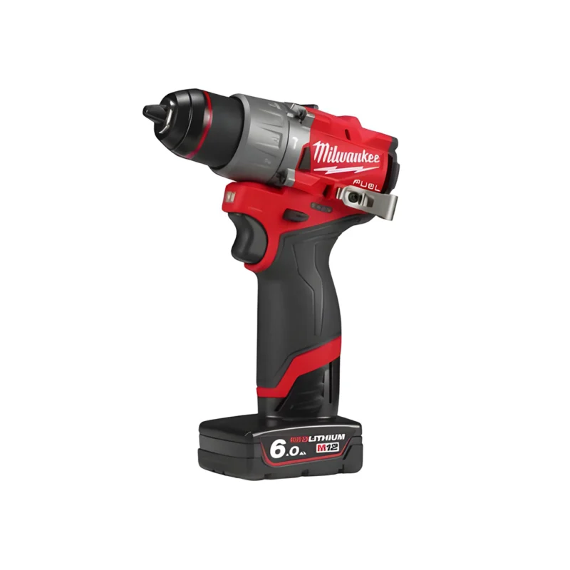 PowerPack Milwaukee M12 FPP2H2-402X Berbequim com percussão + Chave de impacto subcompacta + 2 bat 4Ah + carregador + HD-box