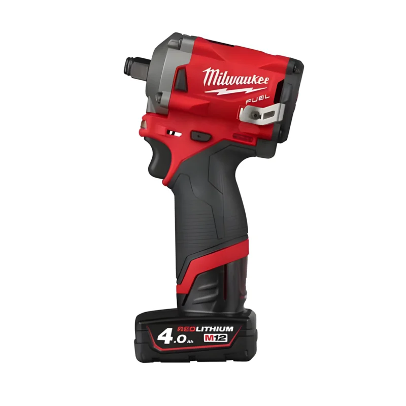 PowerPack Milwaukee M12 FPP2H2-402X Berbequim com percussão + Chave de impacto subcompacta + 2 bat 4Ah + carregador + HD-box