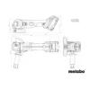 Rebarbadora Metabo W 18 7-125