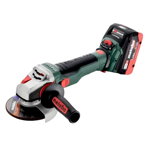 Rebarbadora sem fio Metabo WVB 18 LTX BL 15-125 Quick + 2 bat 5.5Ah e carregador