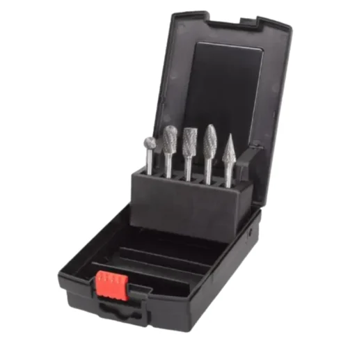 Conjunto 5 fresas de carboneto 6x12,7mm Milwaukee