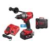 Berbequim com percussão Milwaukee M18 ONEPD3-502C + 2 bat 5h + carregador + HD-BOX Milwaukee