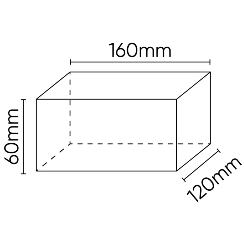 Borracha para elevador Auto JBM - 160X120X60MM - 1