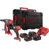 Combo Kit Milwaukee M18 FPP2G3-524X c 4 baterias