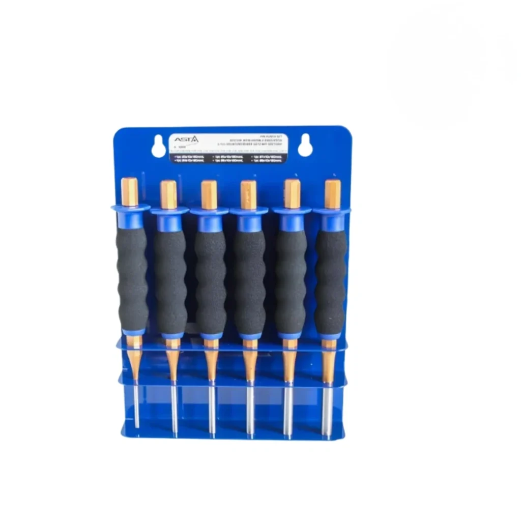 Conjunto 6 saca troços com cabo de borracha anti deslizante