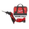 Ferro de soldar Milwaukee M12 SI-0 + 1 bat 2Ah + carregador + bolsa de transporte