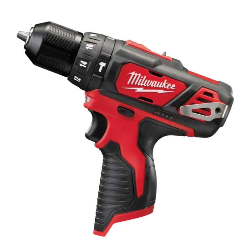 Berbequim com percussão Milwaukee M12 BPD-0 + bat 2Ah + carregador C12 + bolsa de transporte - 1