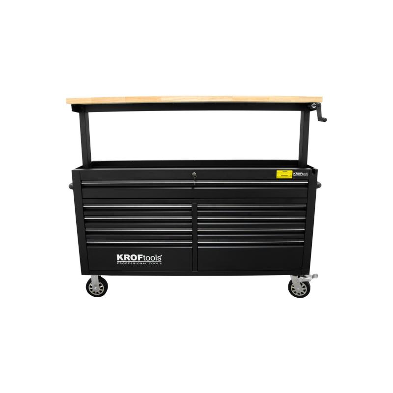 Carro Trabalho 9 gavetas Kroftools 61"