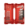 Conjunto Milwaukee 8 brocas multimateriais Shockwave