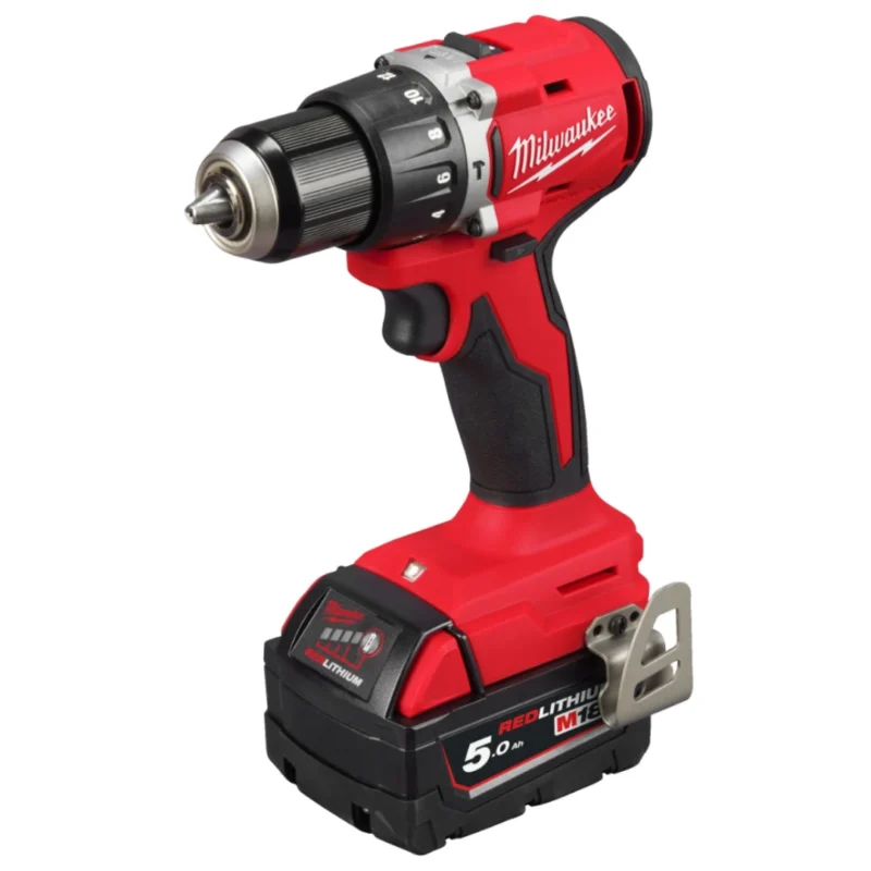 Kit Berbequim Compacto Milwaukee M18 BLPDRC-202C c_ 2 Baterias, Carregador e Mala - 2