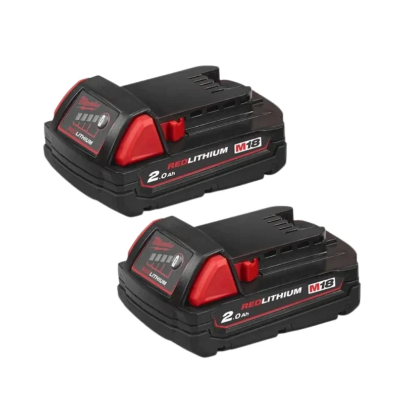 Kit Berbequim Compacto Milwaukee M18 BLPDRC-202C c_ 2 Baterias, Carregador e Mala - 6