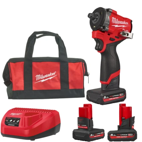 Pack Milwaukee M12 FUEL™ Chave de Impacto 1_2