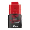 KIT Berbequim combi sub compacto M12™ + Bat. M12 B2 + Carregador + Mala Milwaukee
