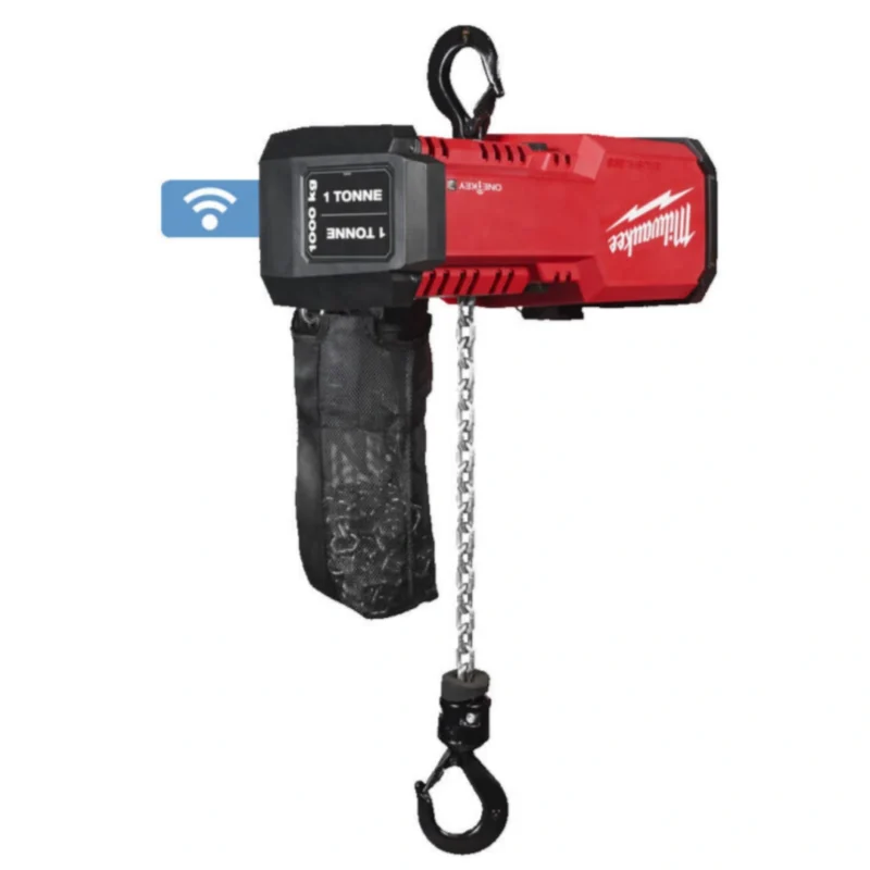 Guincho de Corrente de 1T com Motor s_escovas ONE-KEY - Milwaukee - 2