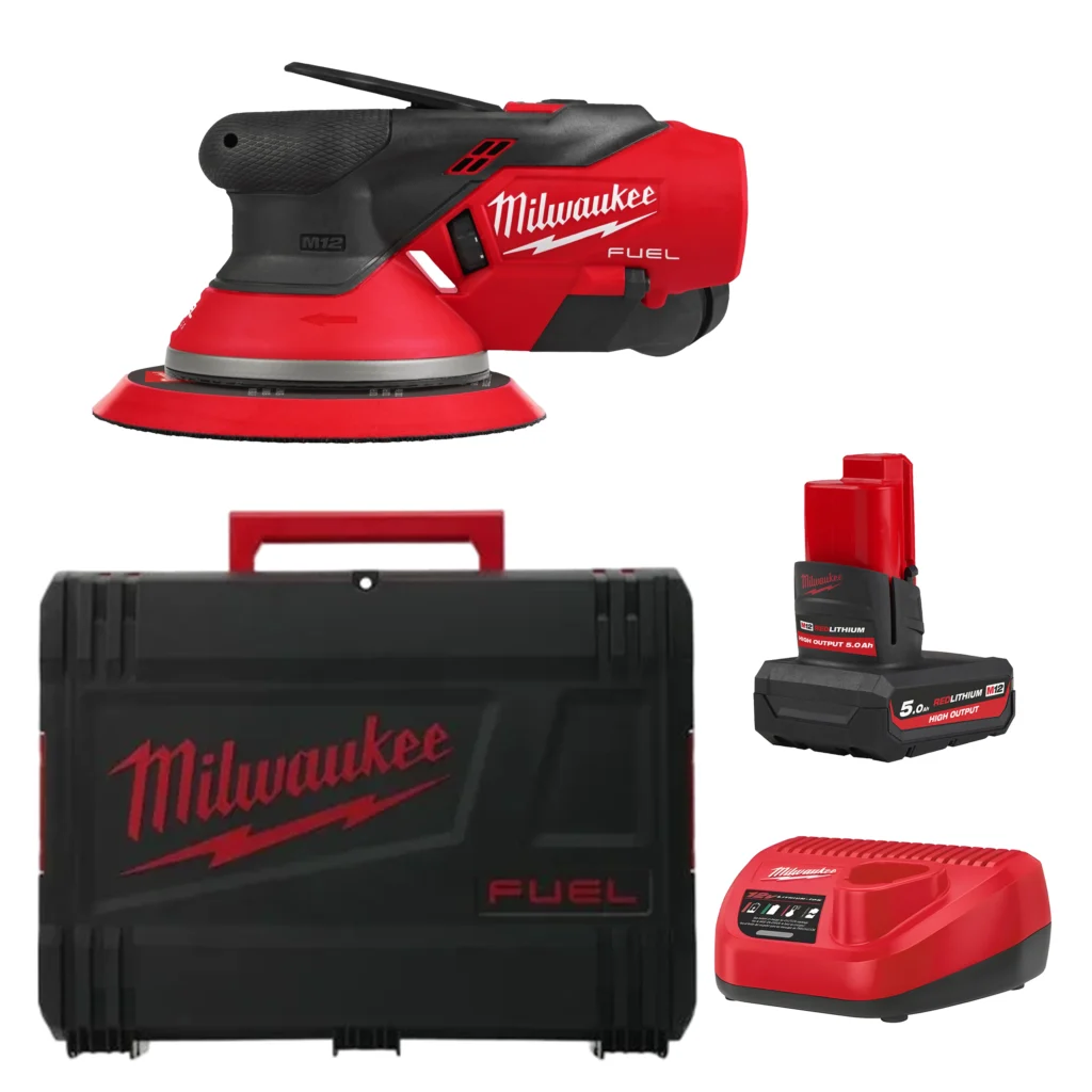 Lixadora rotorbital M12 FUEL™ de 150mm com órbita de 5,0mm