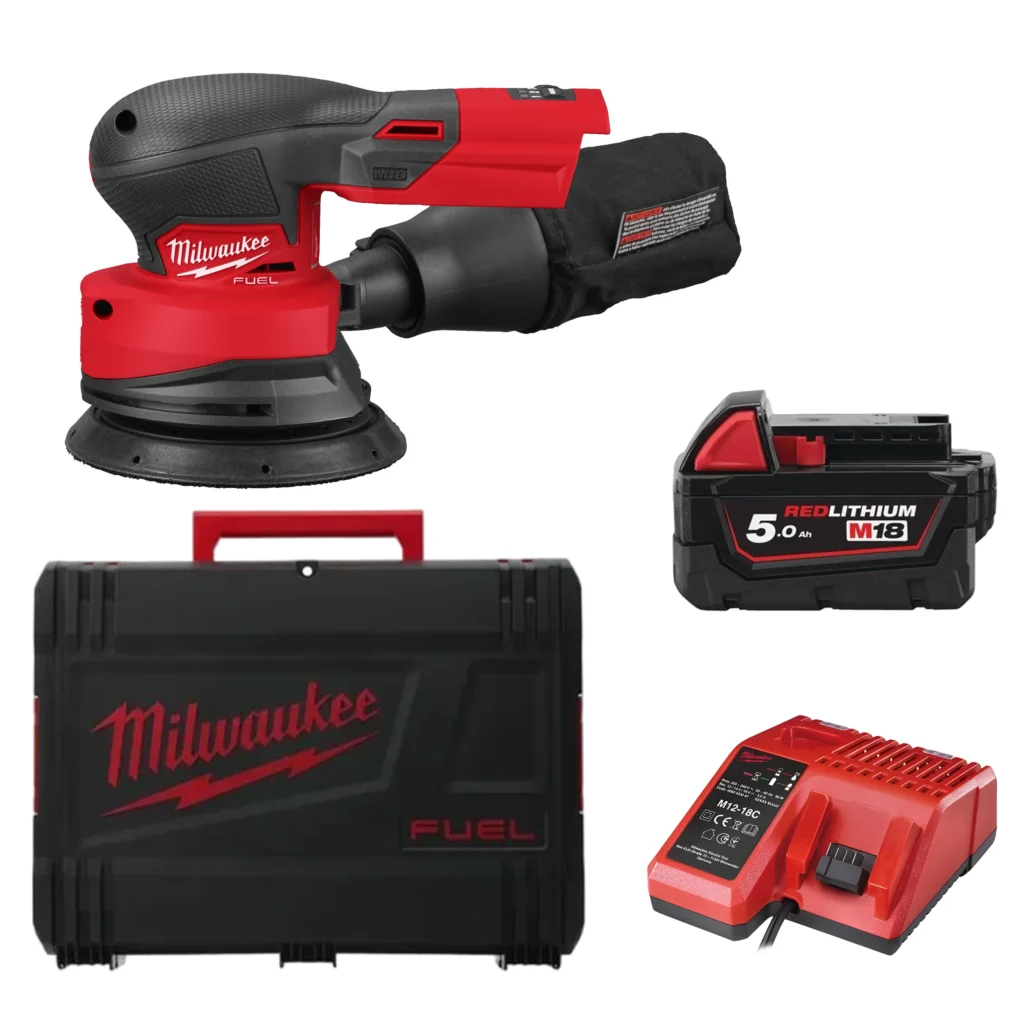Lixadora rotorbital M18 FUEL™ de 125mM