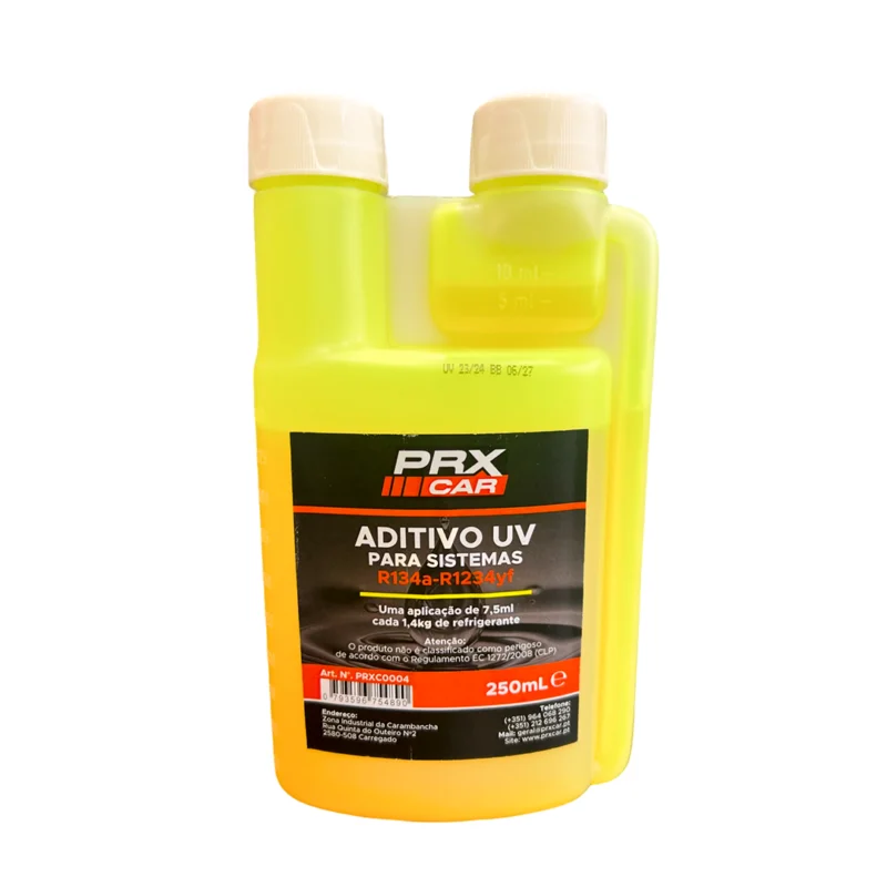 Aditivo UV Detetor de Fugas Sistemas R134a-R1234yf (250ml) - PRXTOOLS