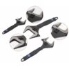 JOGO 3 CHAVES INGLESAS EXTRA LARGAS 150 , 200 E 250MM
