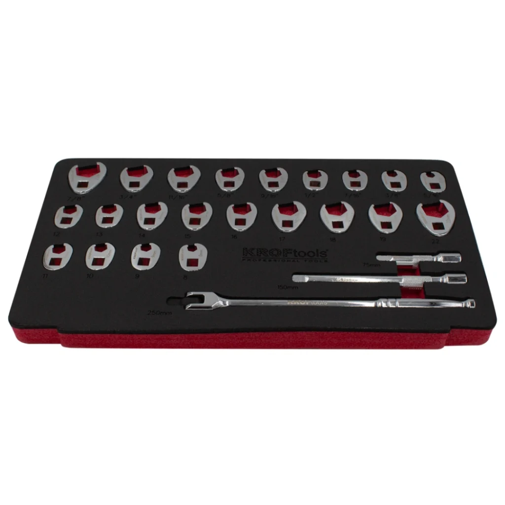 Módulo Chaves Pé de Galo 3_8_ 25Pcs - Kroftools