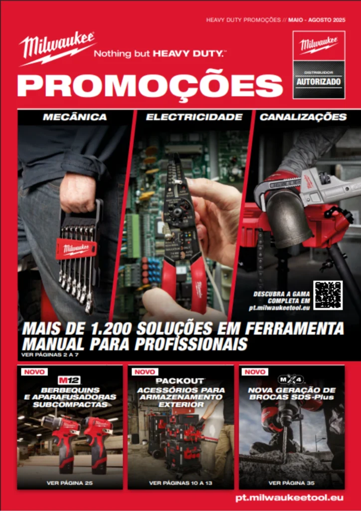 Catálogo Promoções Milwaukee 2025 Portugal