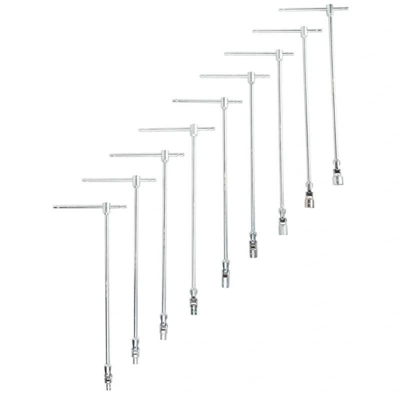 Conjunto de 9 Soquetes com Cabo em T - JBM