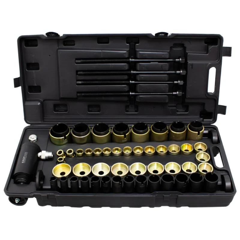 Jogo Hidráulico p_ Rolamentos e Casquilhos – 63pcs - KROFtools