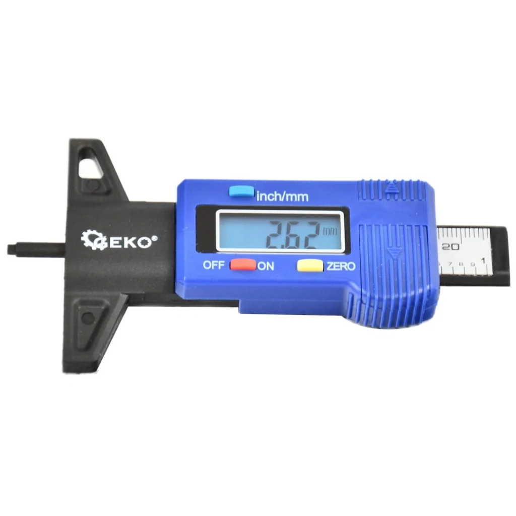 Medidor Digital de Piso de Pneus 0–25,4mm