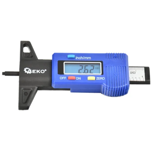 Medidor Digital de Piso de Pneus 0–25,4mm