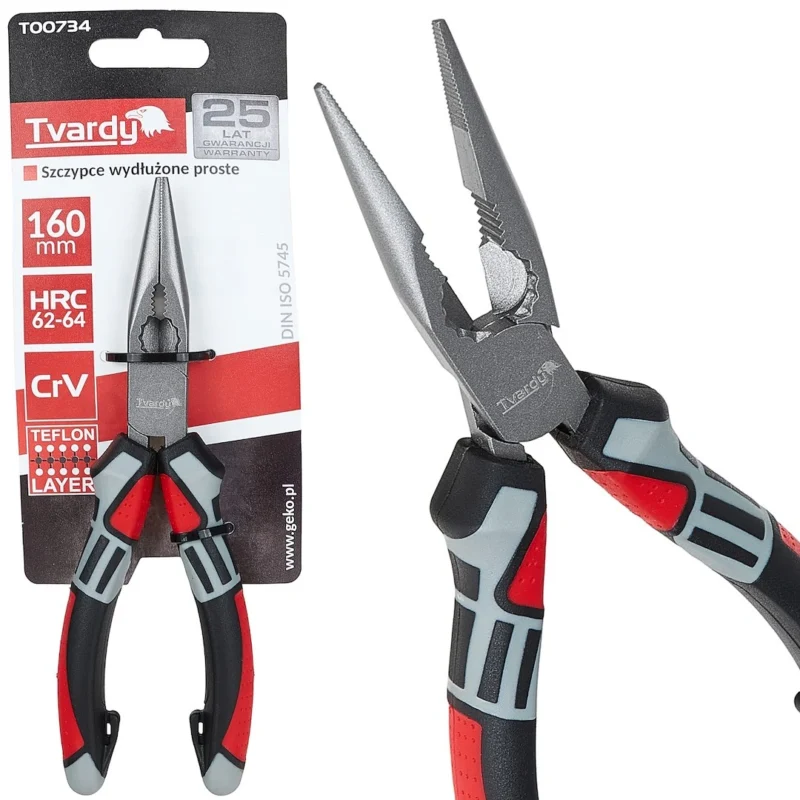 Alicate Pontas 160mm CrV TVARDY