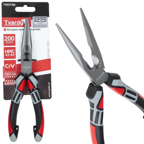 Alicate Pontas 200mm CrV TVARDY