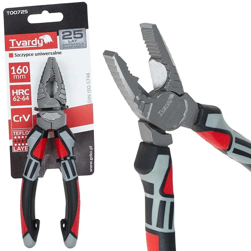 Alicate Universal 160mm CrV TVARDY
