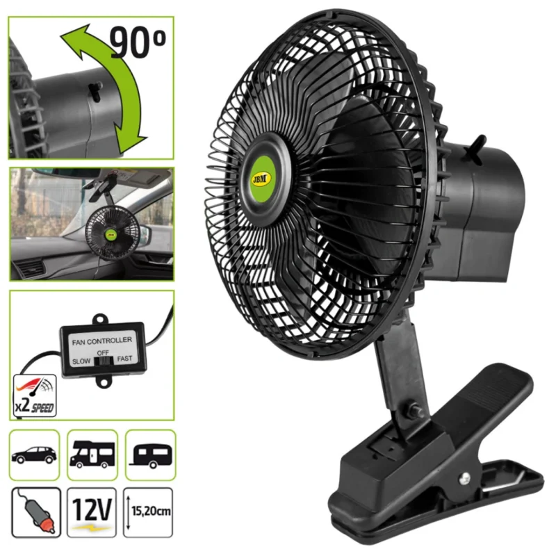 Ventilador de Veículo 12 V - JBM - 3