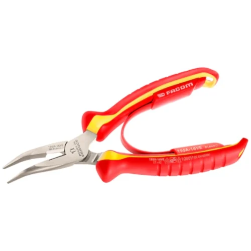 Alicate Bocas Semirredondas Cortas 1000V - 160MM - FACOM