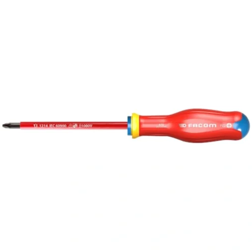 Chave de Fendas Isolada 1000V PROTWIST® Pozidriv® 2x125 mm – FACOM
