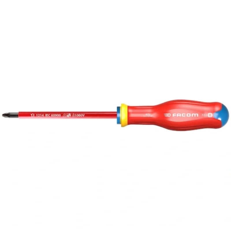 Chave de Fendas Isolada 1000V PROTWIST® Pozidriv® 2x125 mm – FACOM