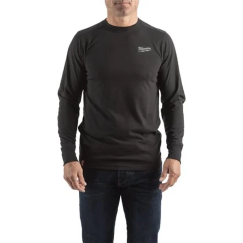 Sweatshirt Preta Híbrida MILWAUKEE® – Mobilidade, Conforto e Estilo no Trabalho