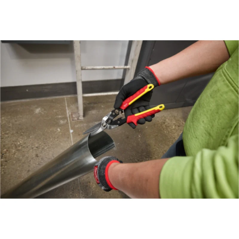 Tesoura de Chapa Longa Corte Reto - Milwaukee - 1