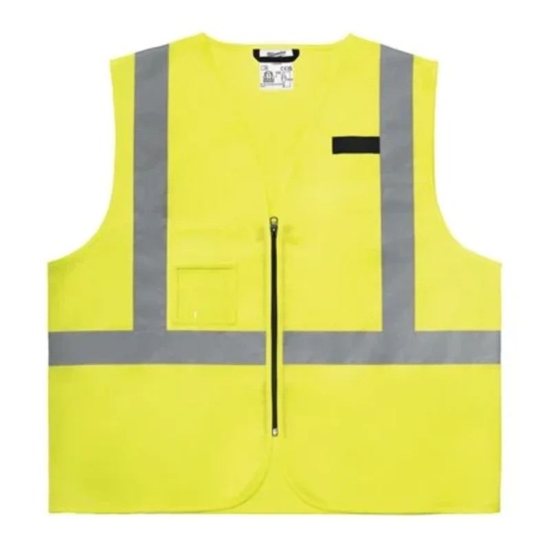 Colete Amarelo de Alta Visibilidade Contractor