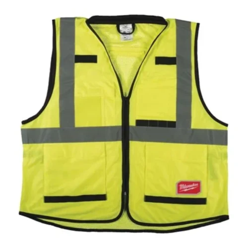 Colete Amarelo de Alta Visibilidade Premium