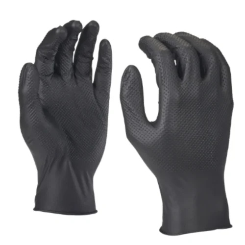 Luvas Descartáveis de Nitrilo Grip - 50 uni