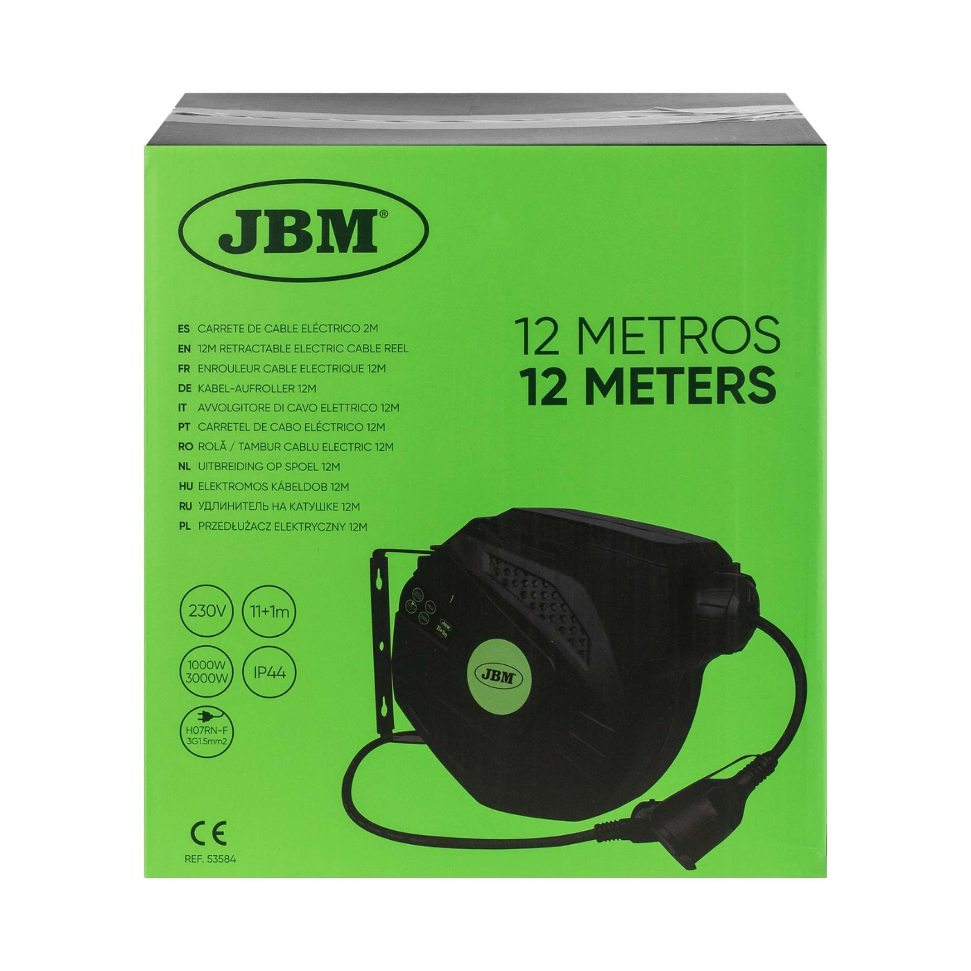 Enrolador Automático de Cabo Eléctrico 12m - JBM 5
