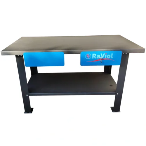 Bancada de Trabalho Metálica 2 gavetas - RAVIOL