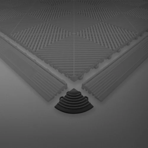 Canto Preto para Pavimento Perfurado PP JBM -3