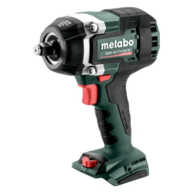 Chave de percurssão sem fio METABO 18V SSW 18 LTX 800 BL (2x 5.2Ah)