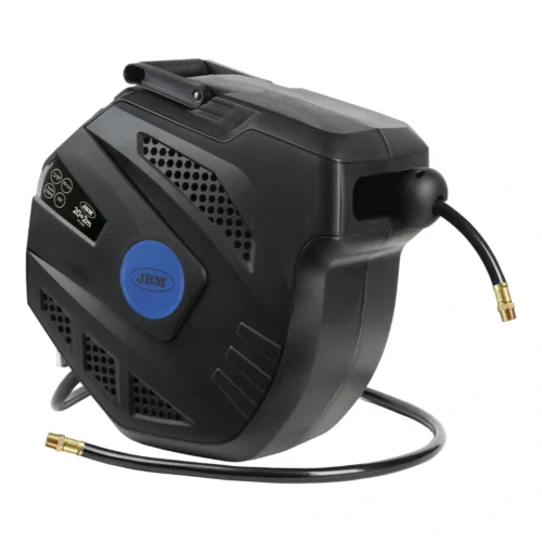 Enrolador de Mangueira de Ar de 20+2M - Azul - JBM