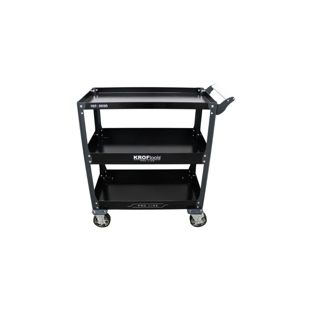 Carrinho com 3 Prateleiras – KROFTOOLS 300 kg