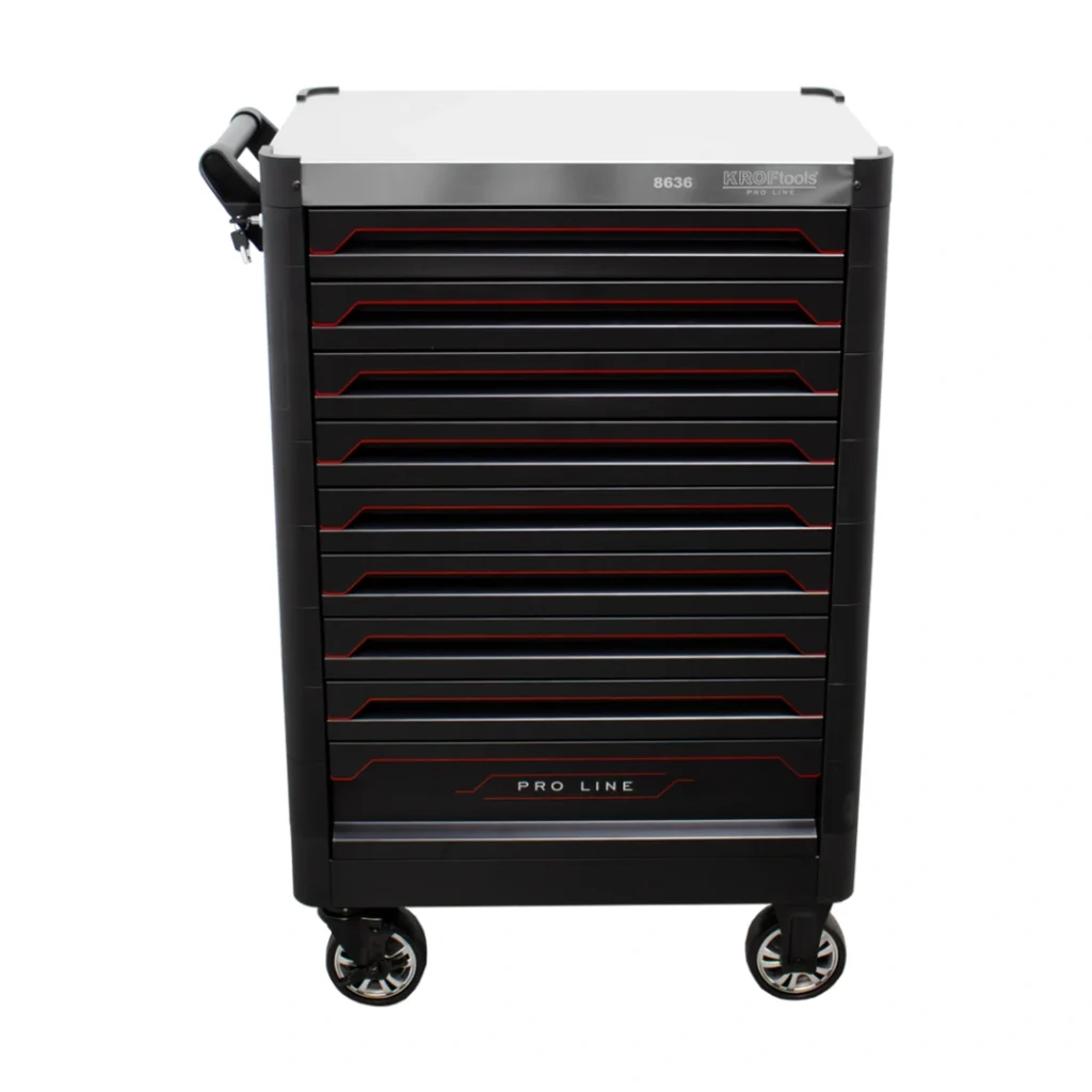 Carro Ferramentas PROLINE 9 Gavetas Vazio - KROFtools
