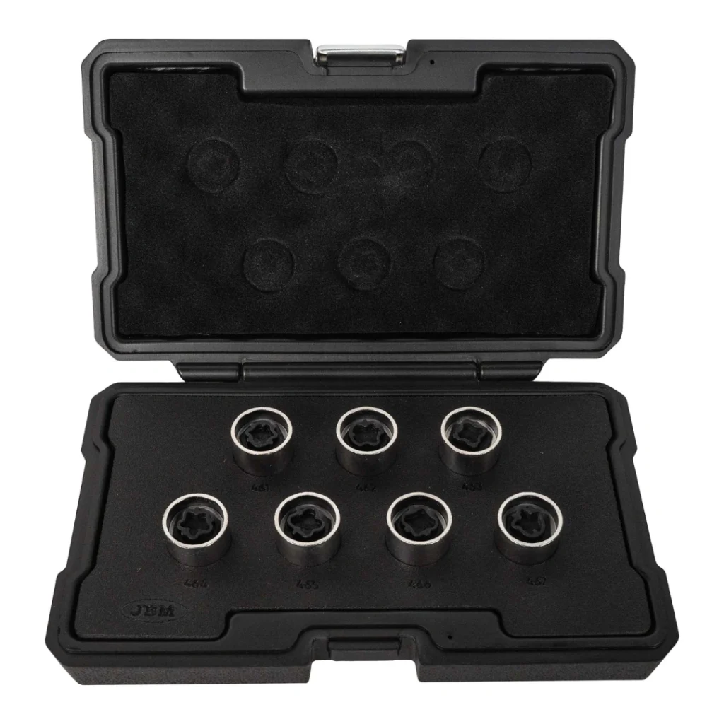 Conjunto de 7 Chaves para Parafuso de Bloqueio de Roda para OPEL_VAUXHALL - JBM