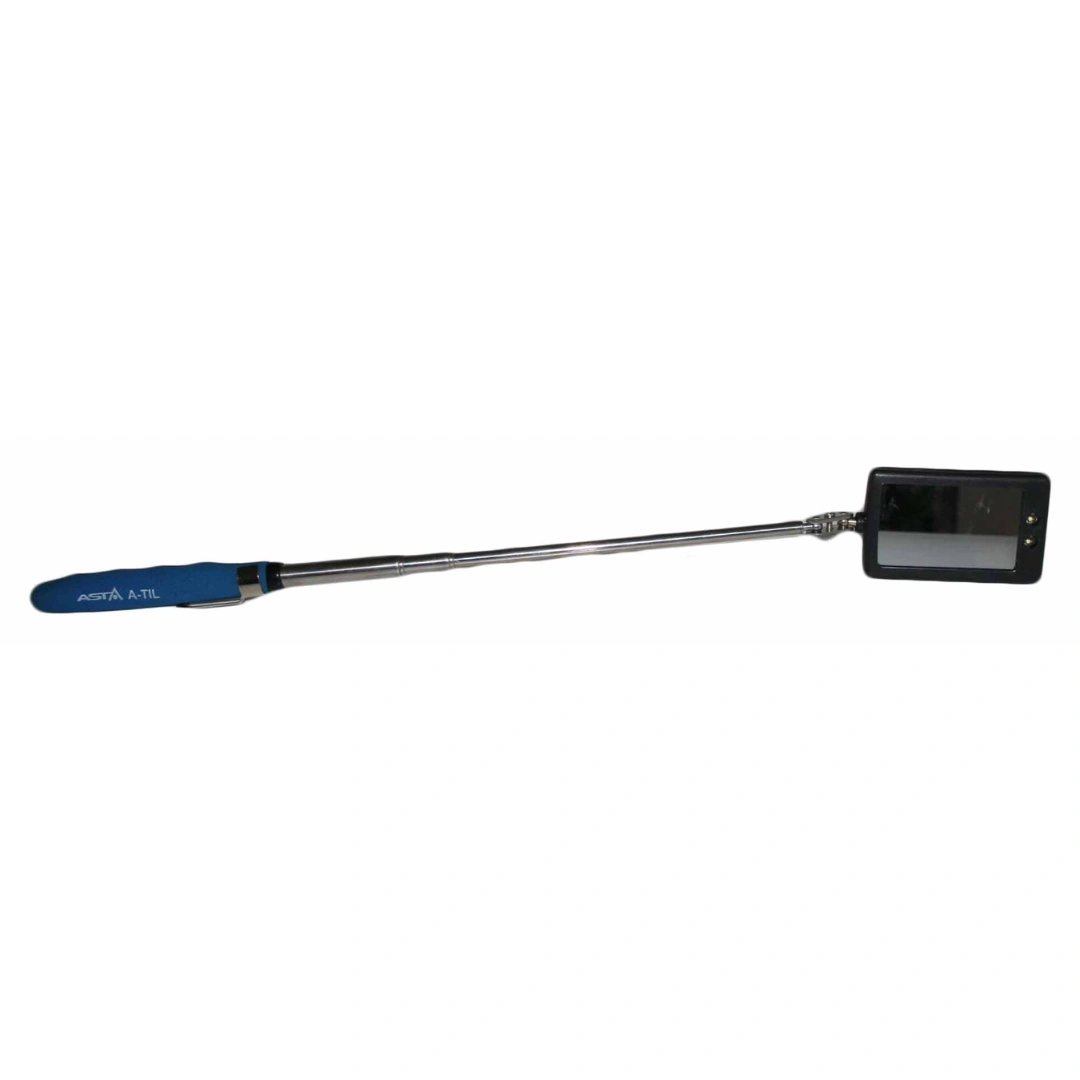 Espelho de inspeção telescópico com LED - 1