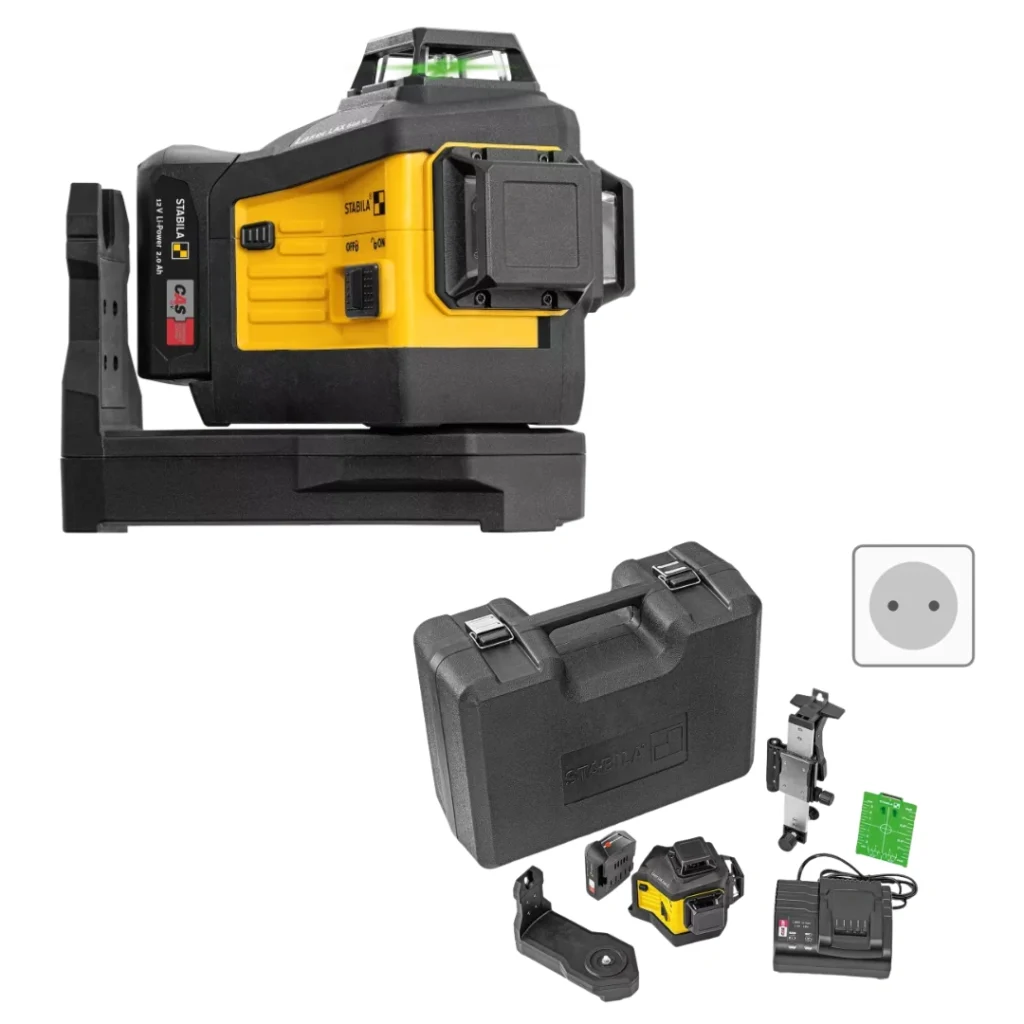 Laser de Linhas Verdes Cruzadas - STABILA LAX 600 G